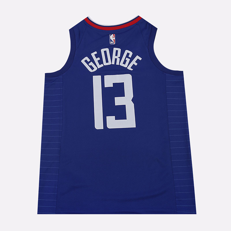 мужская синяя майка Nike Paul George Clippers Icon Edition Men's NBA Swingman 864481-408 - цена, описание, фото 3